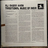 Ali Akbar Khan  - Traditional Music Of India (Vinyl)
